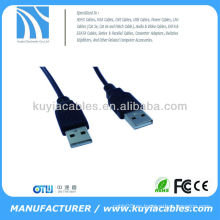 Alta calidad A estrenar 1.5M 5Ft USB 2.0 A-Male al cable de extensión de la A-Hembra